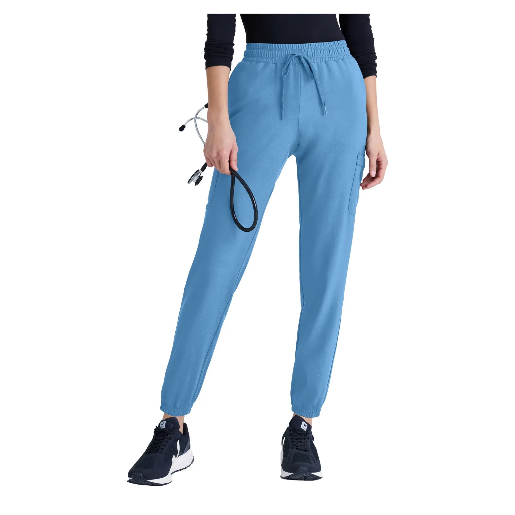 Terra - Jogging cargo avec cordon de serrage - Femme - Grey’s Anatomy Evolve Grey’s Anatomy  Bleu Ciel / XL