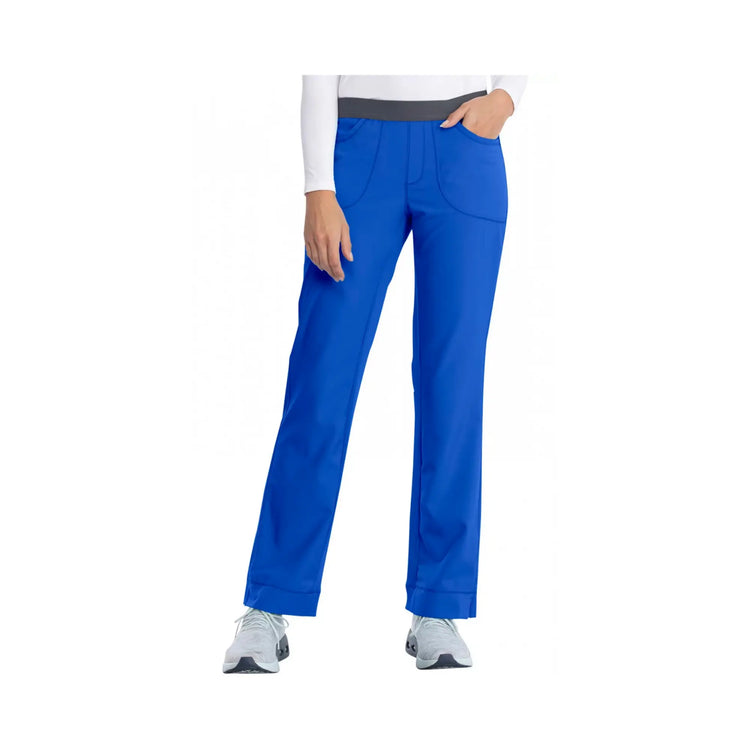 Tosse - Pantalon slim médical - Femme - 4 poches - Cherokee - Couleur 1 My Podologie  Bleu-Roi-XXXL