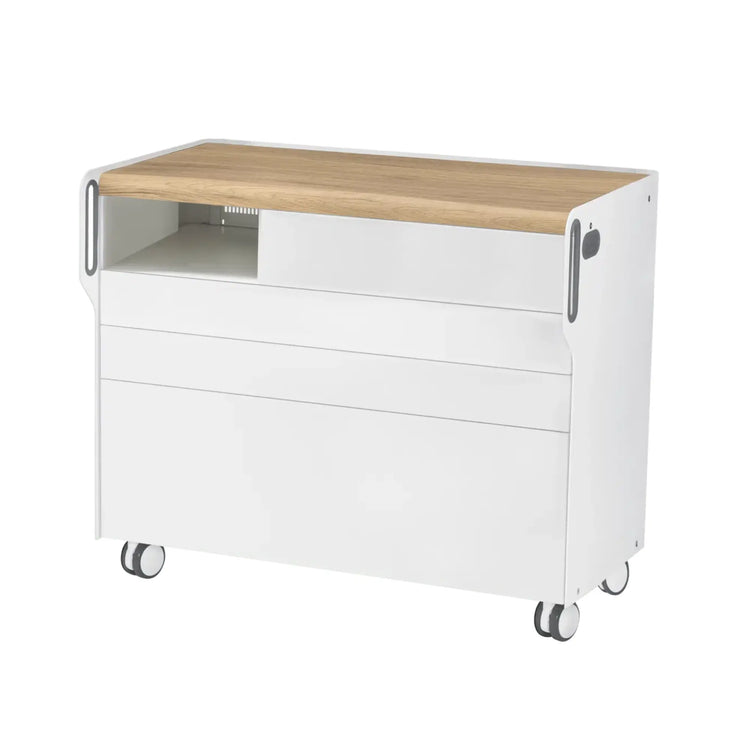 Unité de Podologie "Room Move" - Taille L - Ruck Ruck  Chêne-3-compartiment-micromoteur-à-gauche-Non