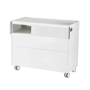 Unité de Podologie "Room Move" - Taille L - Ruck Ruck  Blanc-2-compartiment-micromoteur-à-gauche-Cercle-X