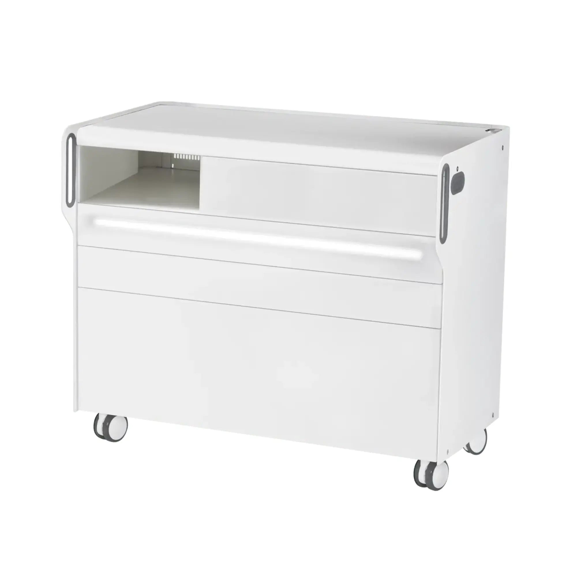 Unité de Podologie "Room Move" - Taille L - Ruck Ruck  Blanc-3-avec-LED-compartiment-micromoteur-à-gauche