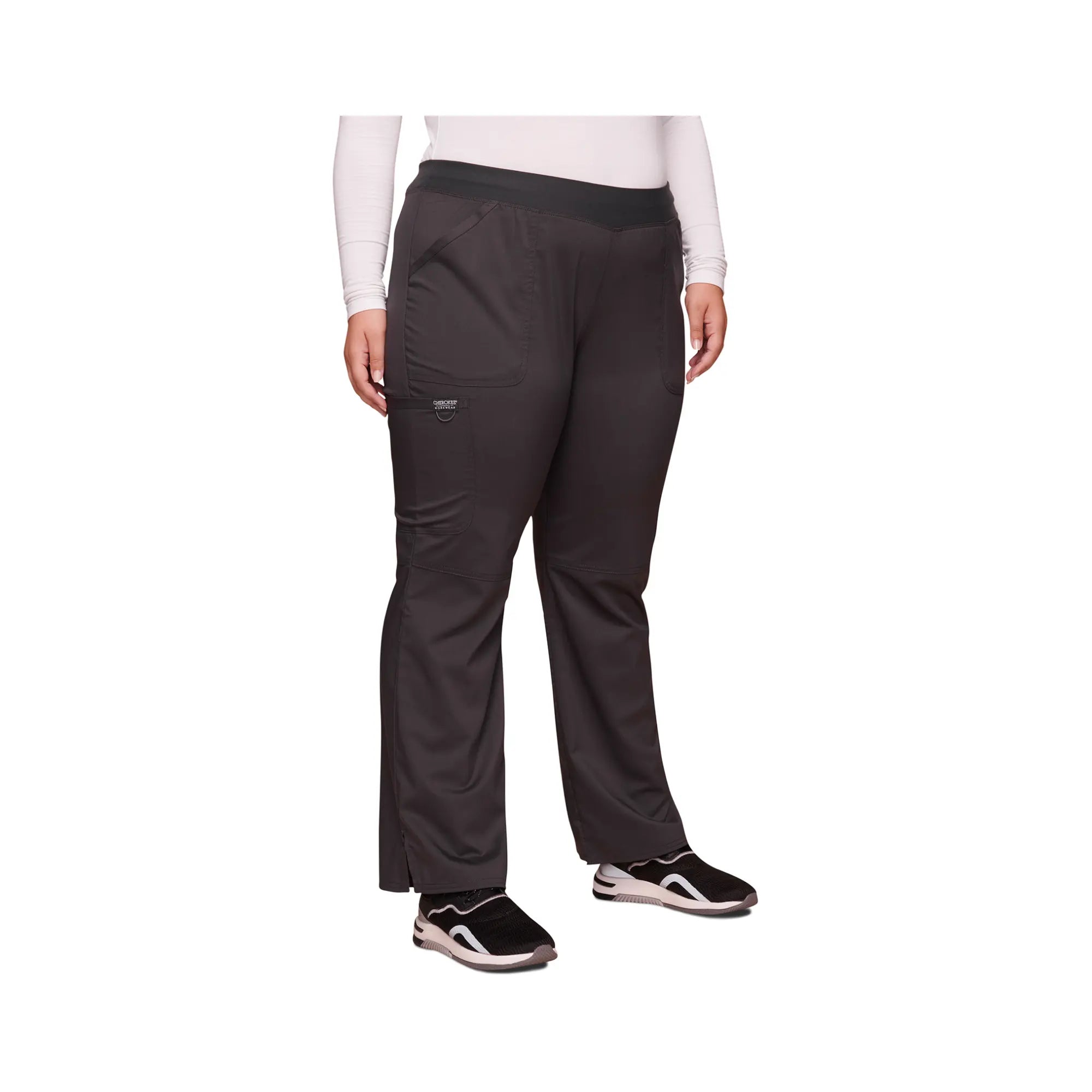 Villeurbanne - Pantalon droit taille mi-haute - Femme - Cherokee Cherokee Authentic Workwear 