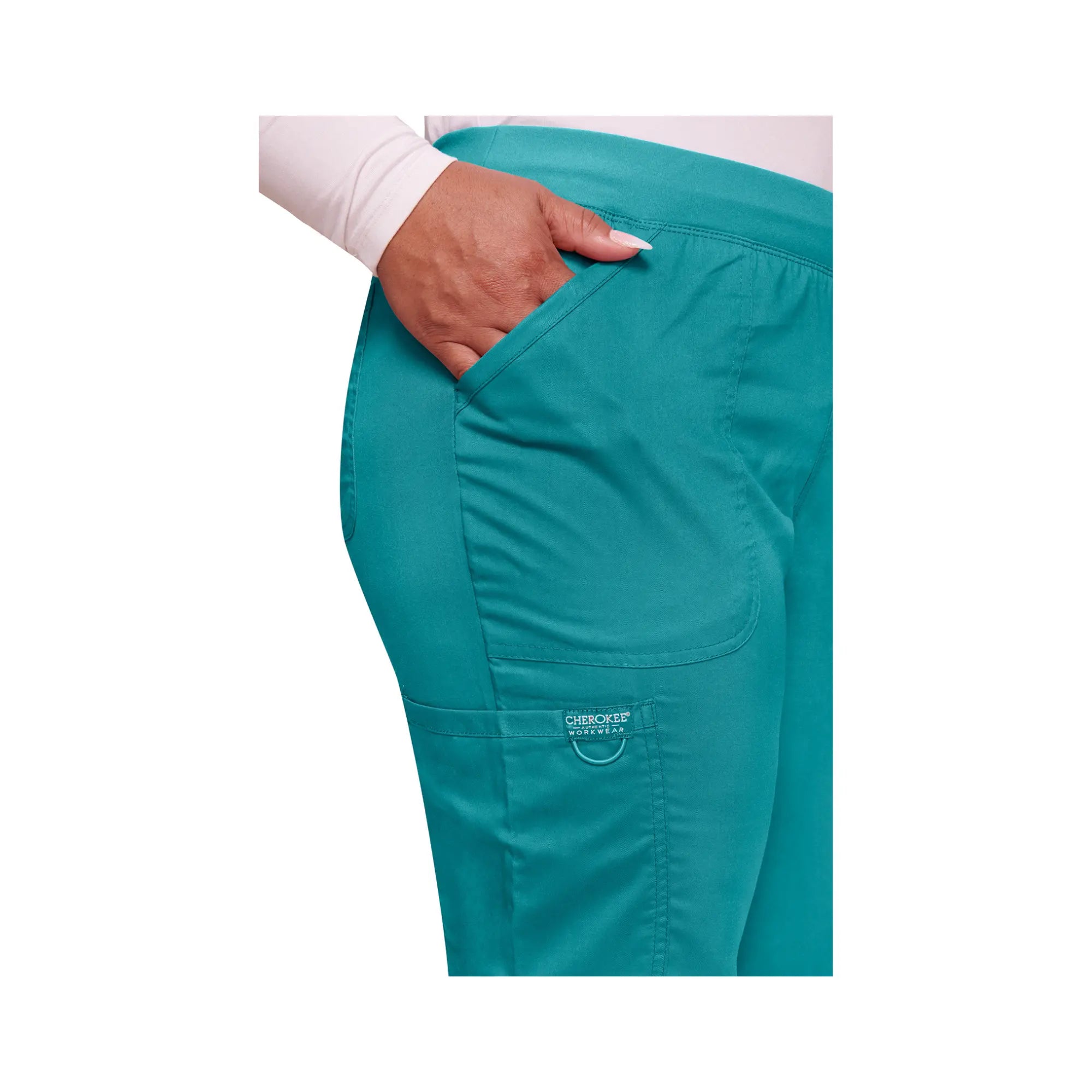 Villeurbanne - Pantalon droit taille mi-haute - Femme - Cherokee Cherokee Authentic Workwear 